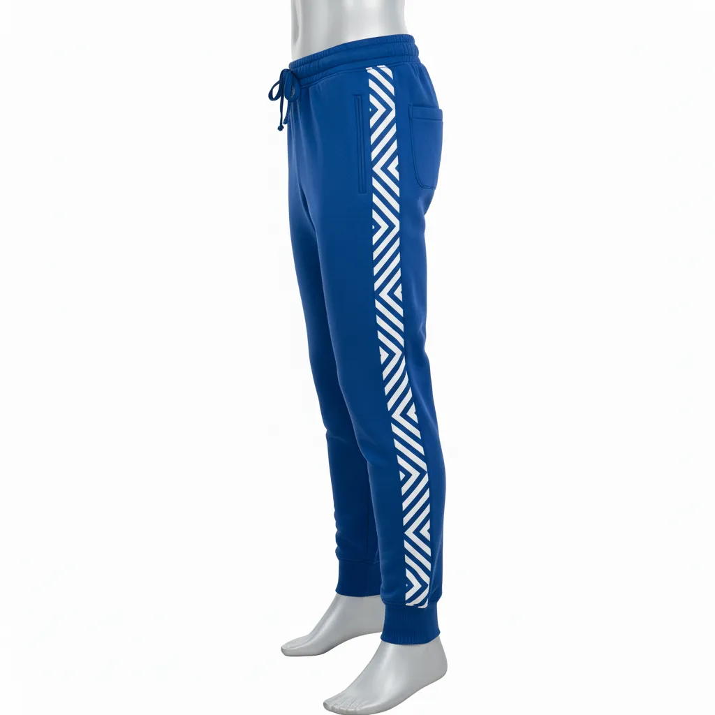 Custom Lacrosse Sweatpants - Back View - KINEXA