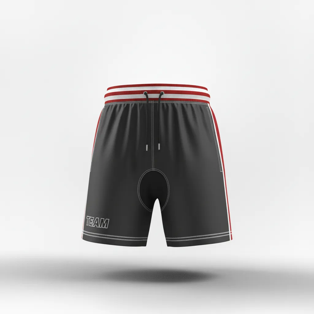 Custom Rugby Classic Rugby Shorts - Silver, White - All Blacks - Front View - Kinexa Sportswear