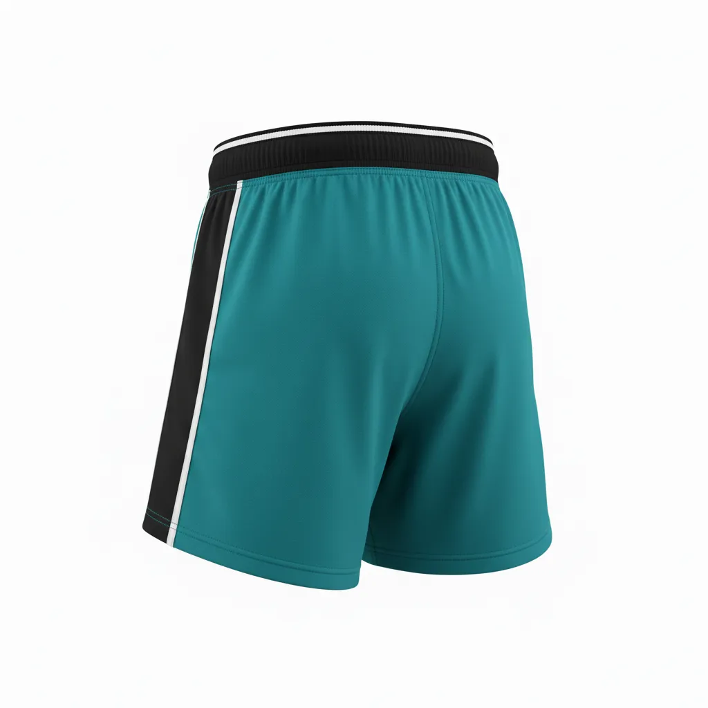 Custom Rugby Classic Shorts - Back View - KINEXA