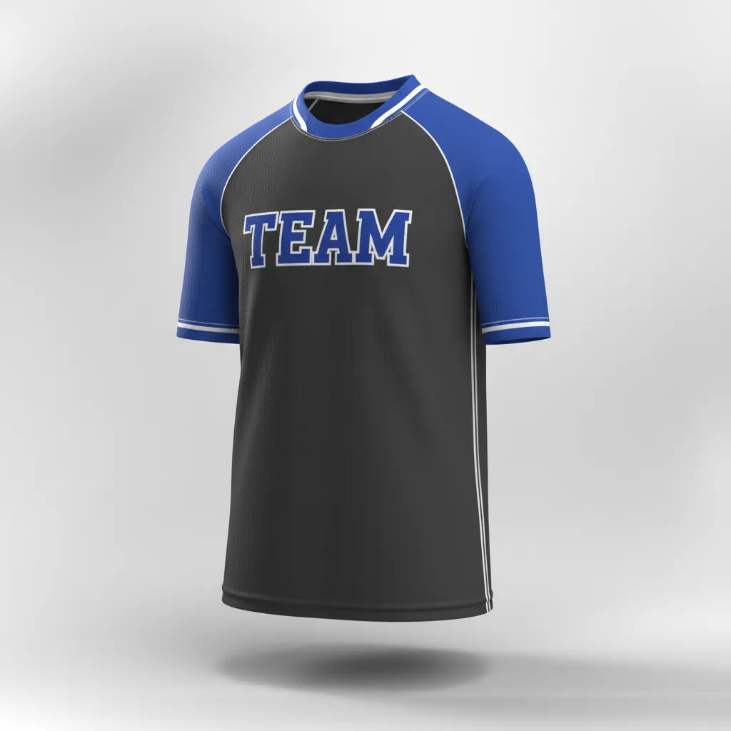 Custom Rugby Practice Jersey - Blue, White - All Blacks Royal - Front View - Kinexa Sportswear