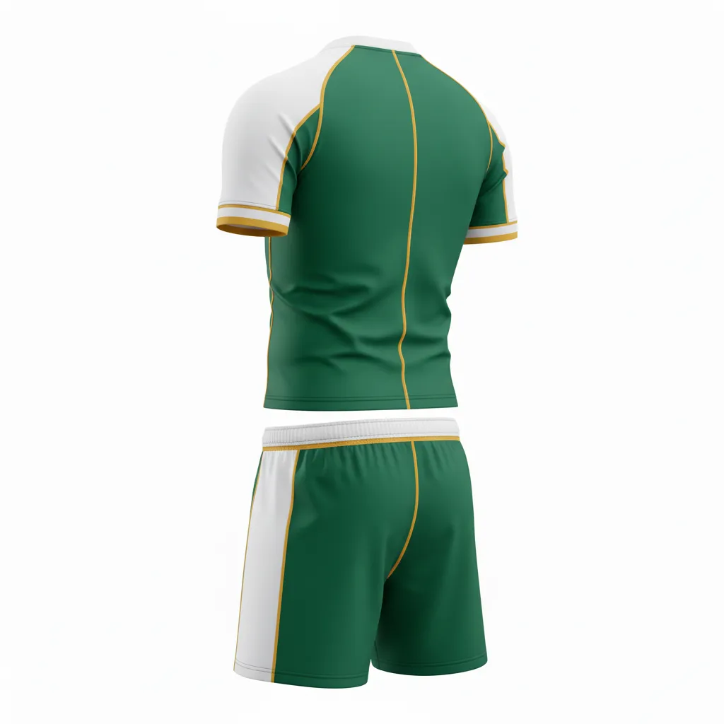 Custom Rugby Standard Uniforms - Back View - KINEXA