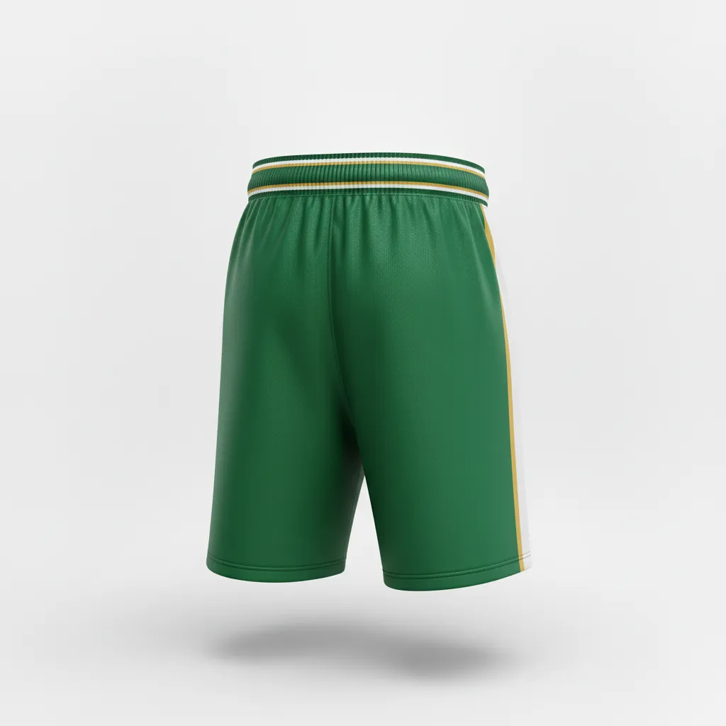 Custom Rugby Training Shorts - Back View - KINEXA
