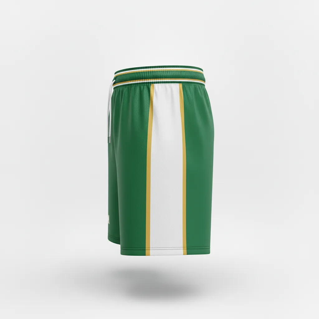 Custom Rugby Training Shorts - Side View - KINEXA