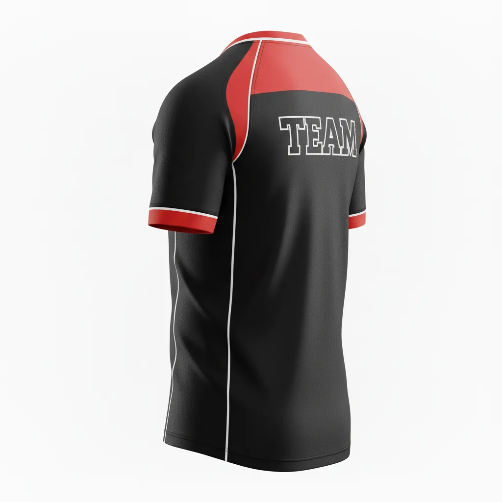 Custom Rugby V Neck Rugby Jersey - Silver, White - All Blacks - Back View - Kinexa Sportswear