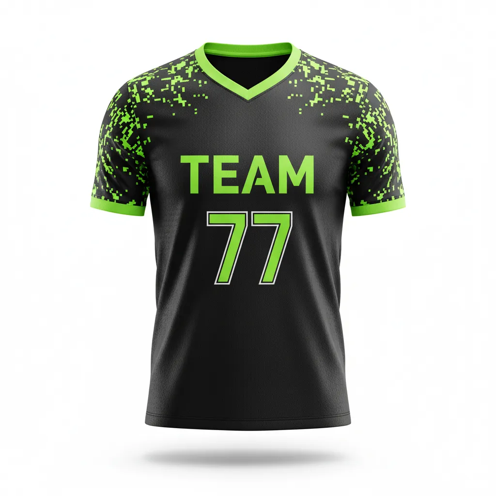 Custom V-Neck Soccer Jersey