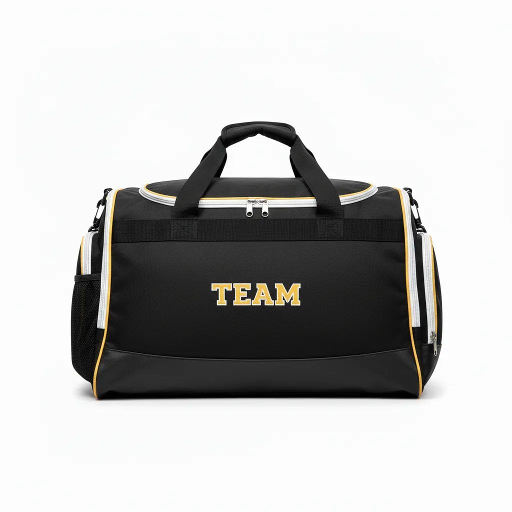 Custom Soccer Duffle Bags - Back View - KINEXA