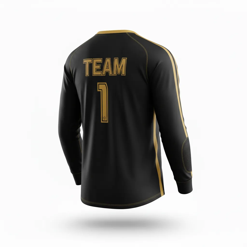 Custom Soccer Goalkeeper Jerseys - Back View - KINEXA