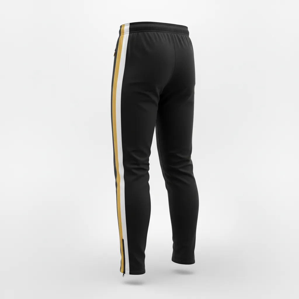 Custom Soccer Jogger Pants - Back View - KINEXA
