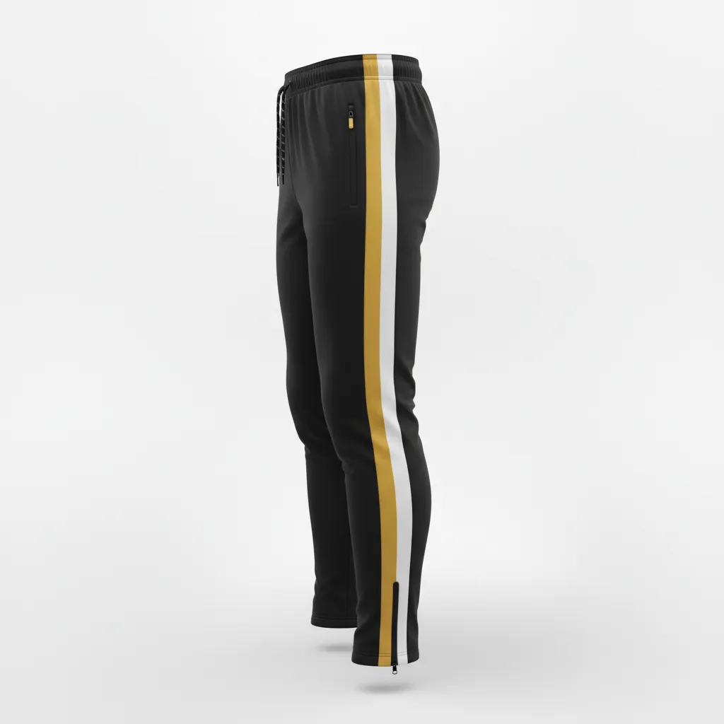 Custom Soccer Jogger Pants - Side View - KINEXA