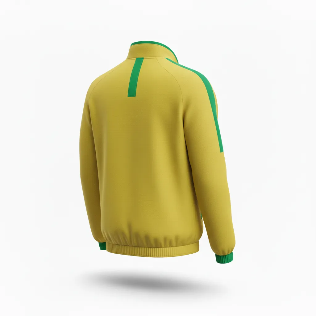 Custom Soccer Lightweight Rain Jackets - Back View - KINEXA