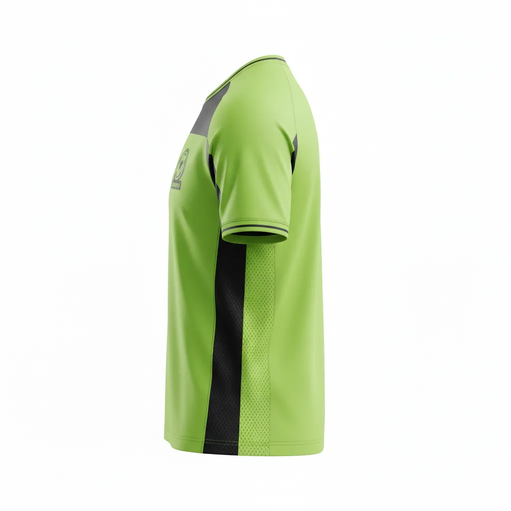 Custom Soccer Long Sleeve Training Shirts - Side View - KINEXA