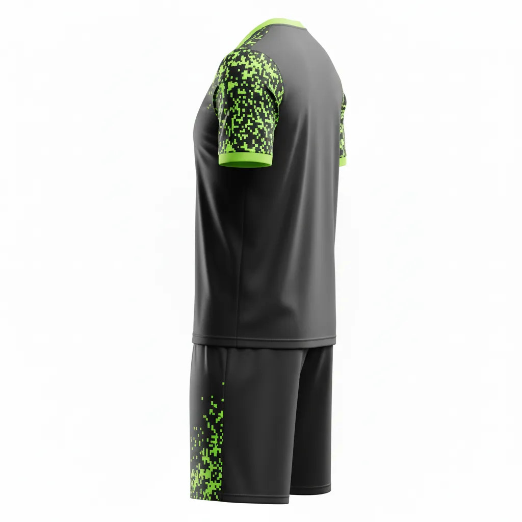 Custom Soccer Standard Uniforms - Back View - KINEXA