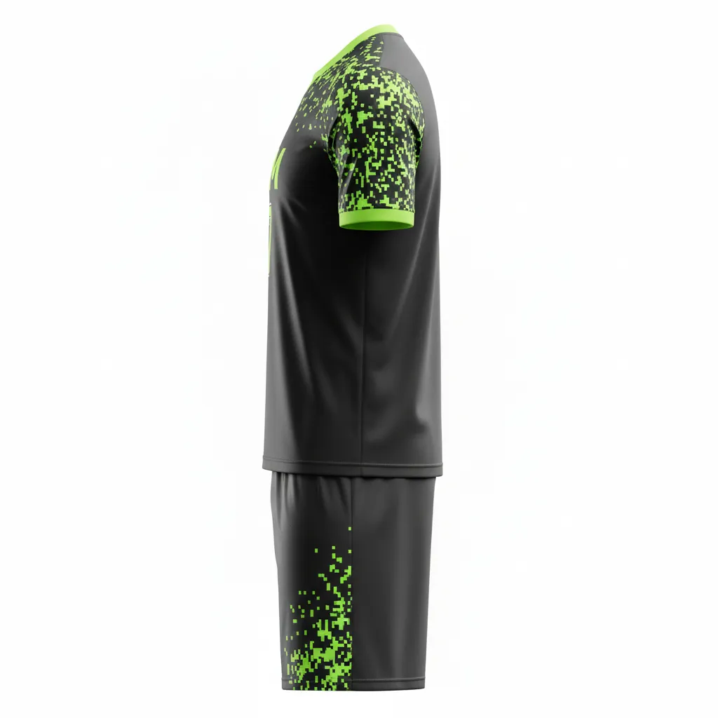 Custom Soccer Standard Uniforms - Side View - KINEXA