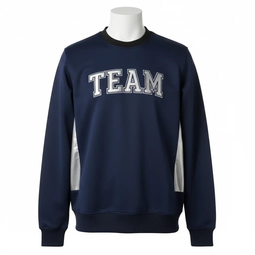 Custom Softball Crewneck Sweatshirts - Custom Design - Crusaders Basketball - Front View - Kinexa Sportswear