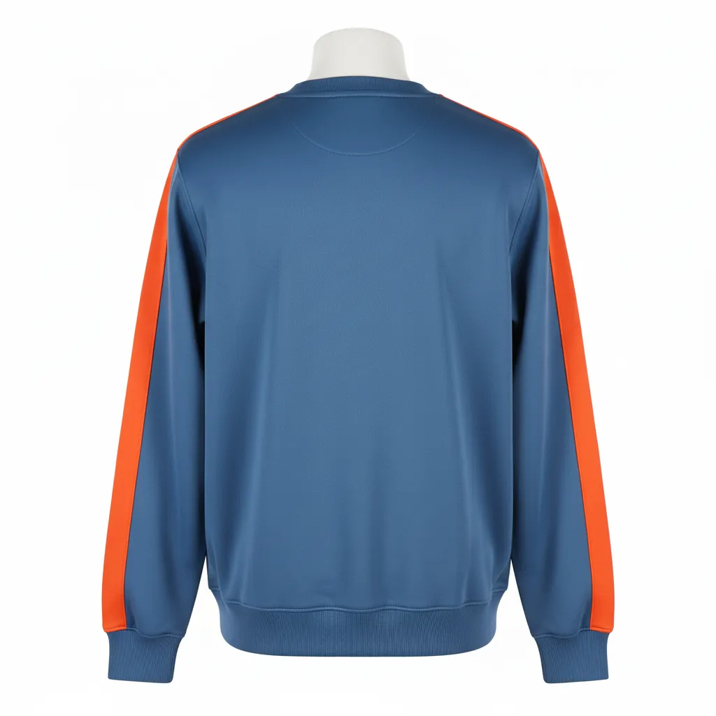 Custom Softball Crewneck Sweatshirts - Custom Design - Ospreys Basketball - Back View - Kinexa Sportswear