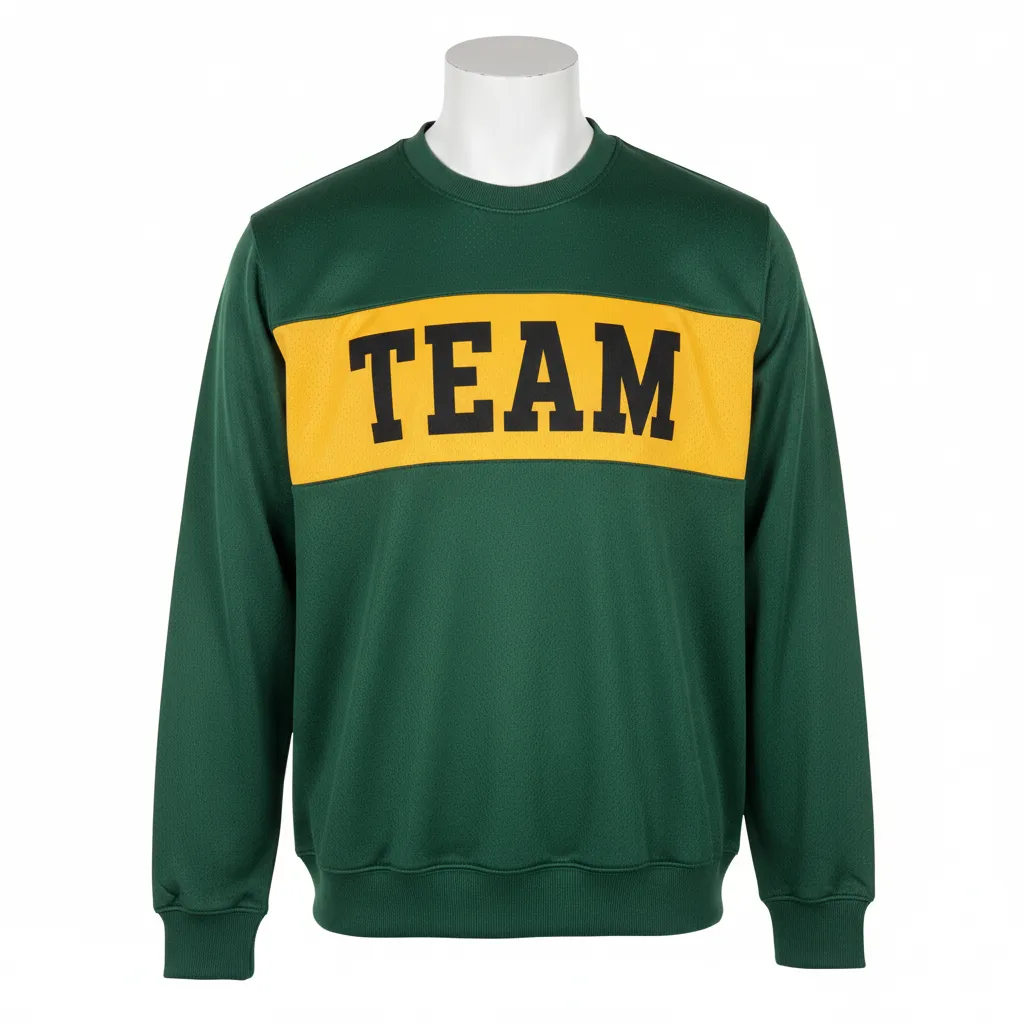 Custom Softball Crewneck Sweatshirts - Custom Design - Pioneers Basketball - Front View - Kinexa Sportswear