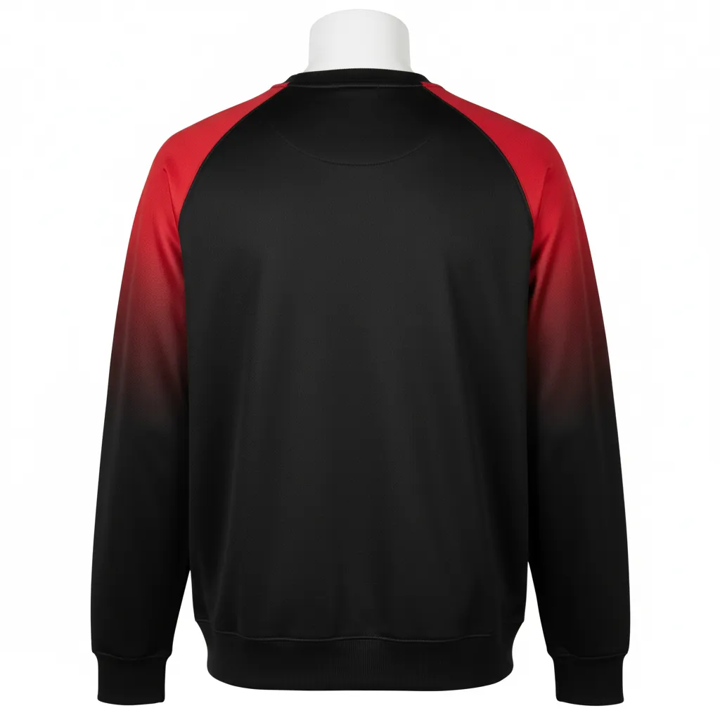 Custom Softball Crewneck Sweatshirts - Custom Design - Scorpions Basketball - Back View - Kinexa Sportswear