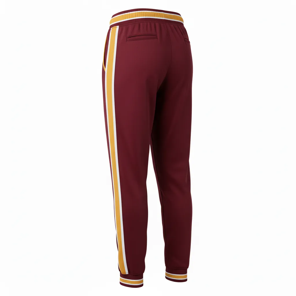 Custom Softball Jogger Pants - Back View - KINEXA