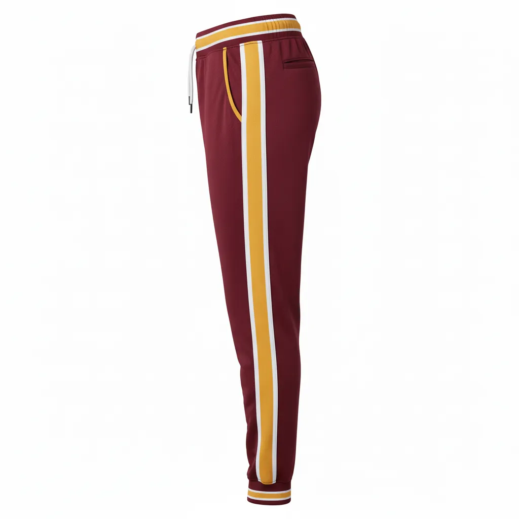 Custom Softball Jogger Pants - Side View - KINEXA