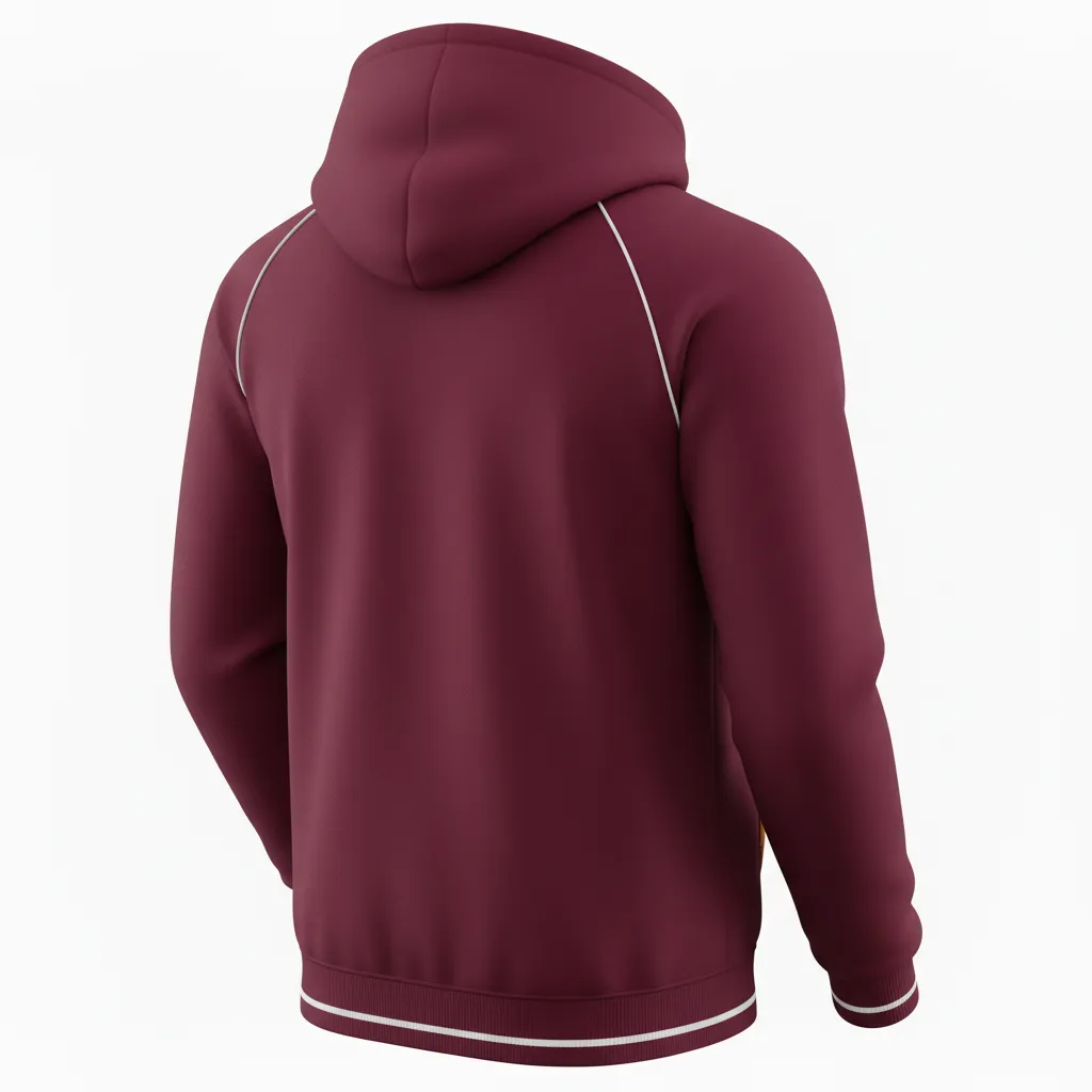 Custom Softball Pullover Hoodies - Back View - KINEXA