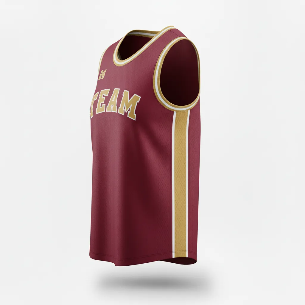 Custom Softball Sleeveless Jerseys - Side View - KINEXA
