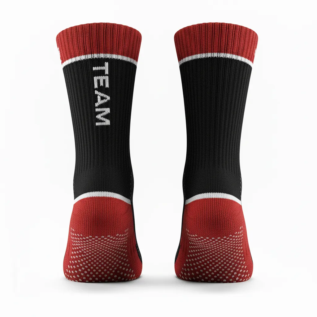 Custom Softball Socks - Custom Design - Crewsocks Blacksilverwhite - Front View - Kinexa Sportswear