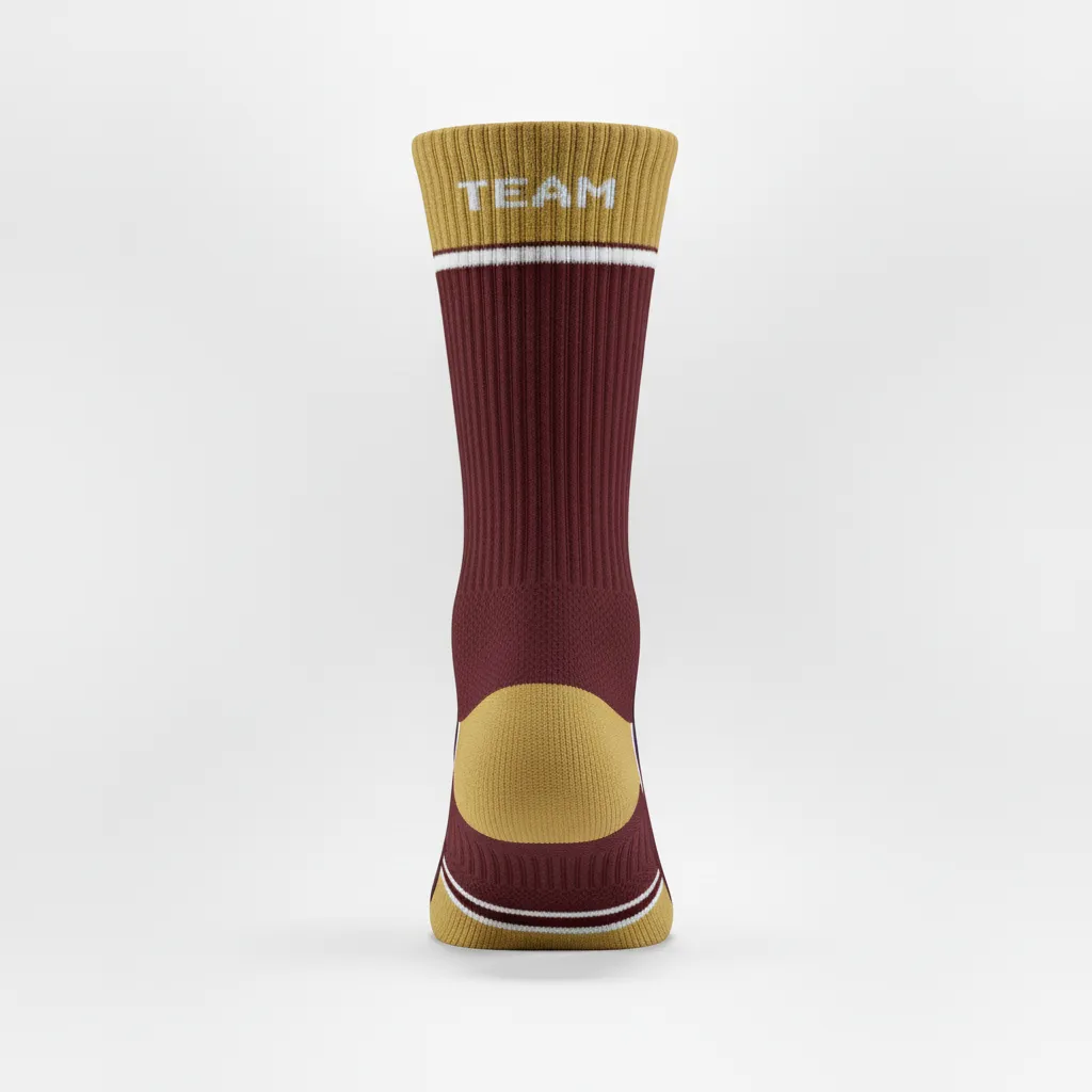 Custom Softball Socks - Back View - KINEXA