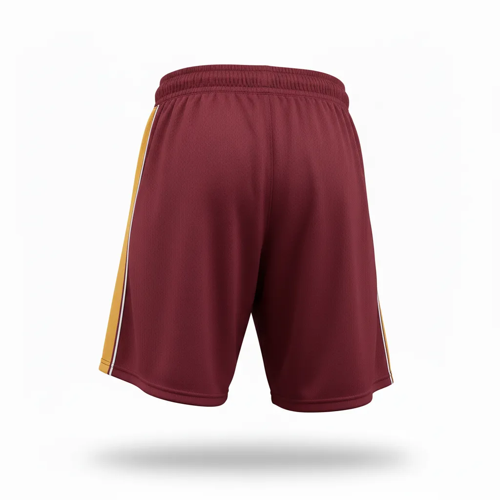Custom Softball Shorts - Back View - KINEXA