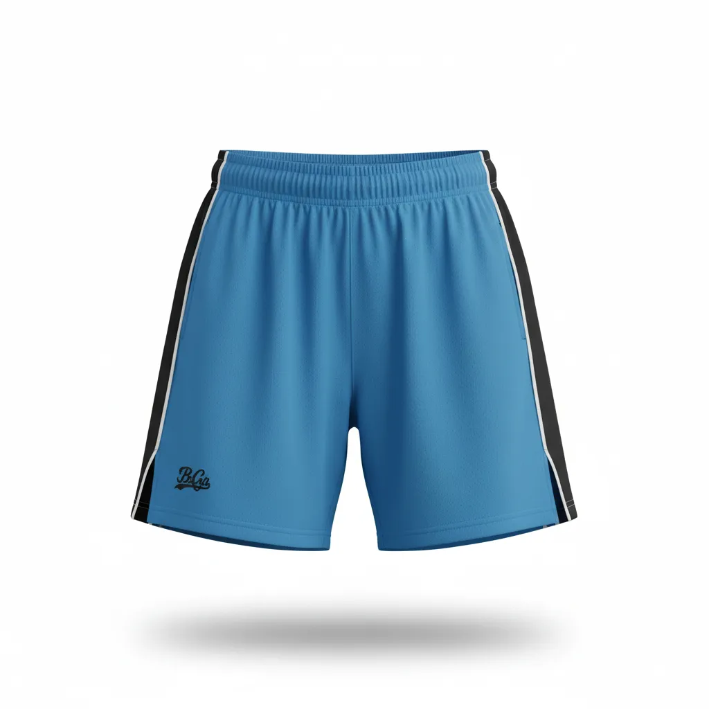 Custom Softball Softball Shorts - Custom Design - Softballshorts Columbiablackwhite - Front View - Kinexa Sportswear
