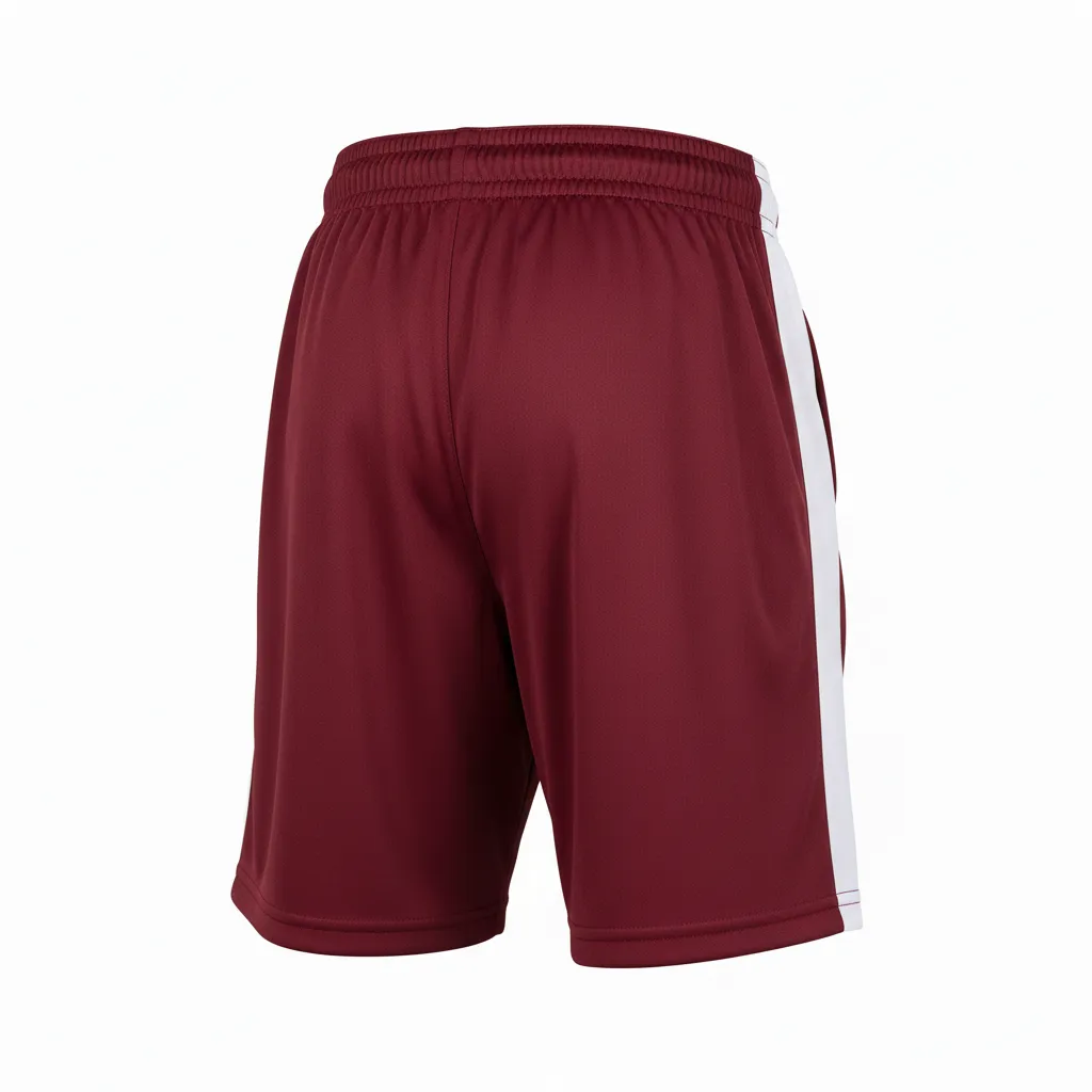 Custom Volleyball Athletic Shorts - Back View - KINEXA