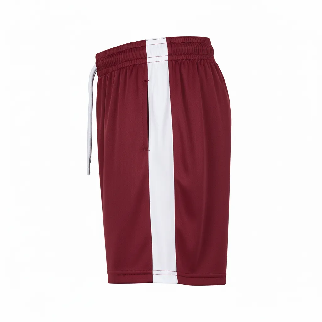 Custom Volleyball Athletic Shorts - Side View - KINEXA