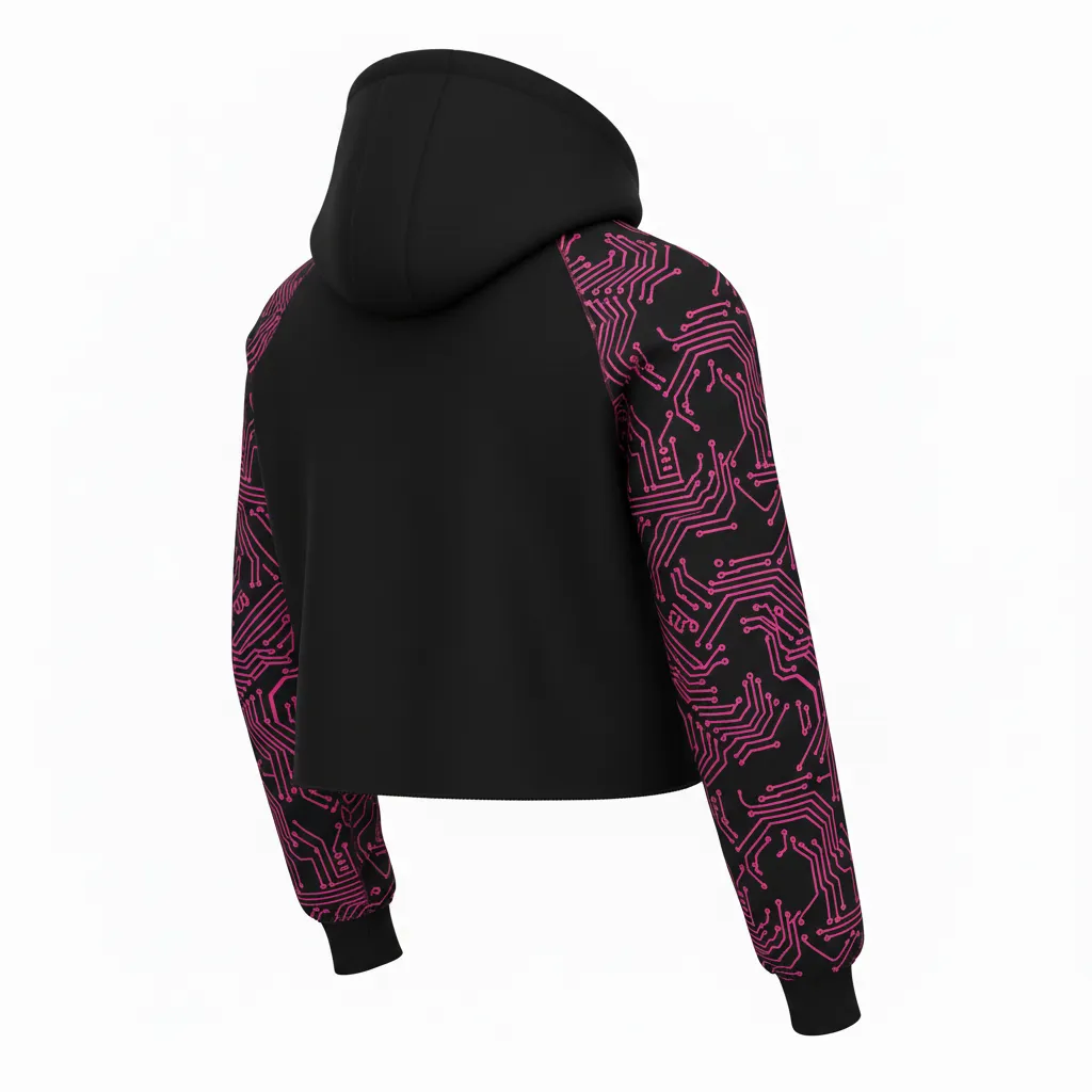 Custom Volleyball Pullover Hoodies - Back View - KINEXA
