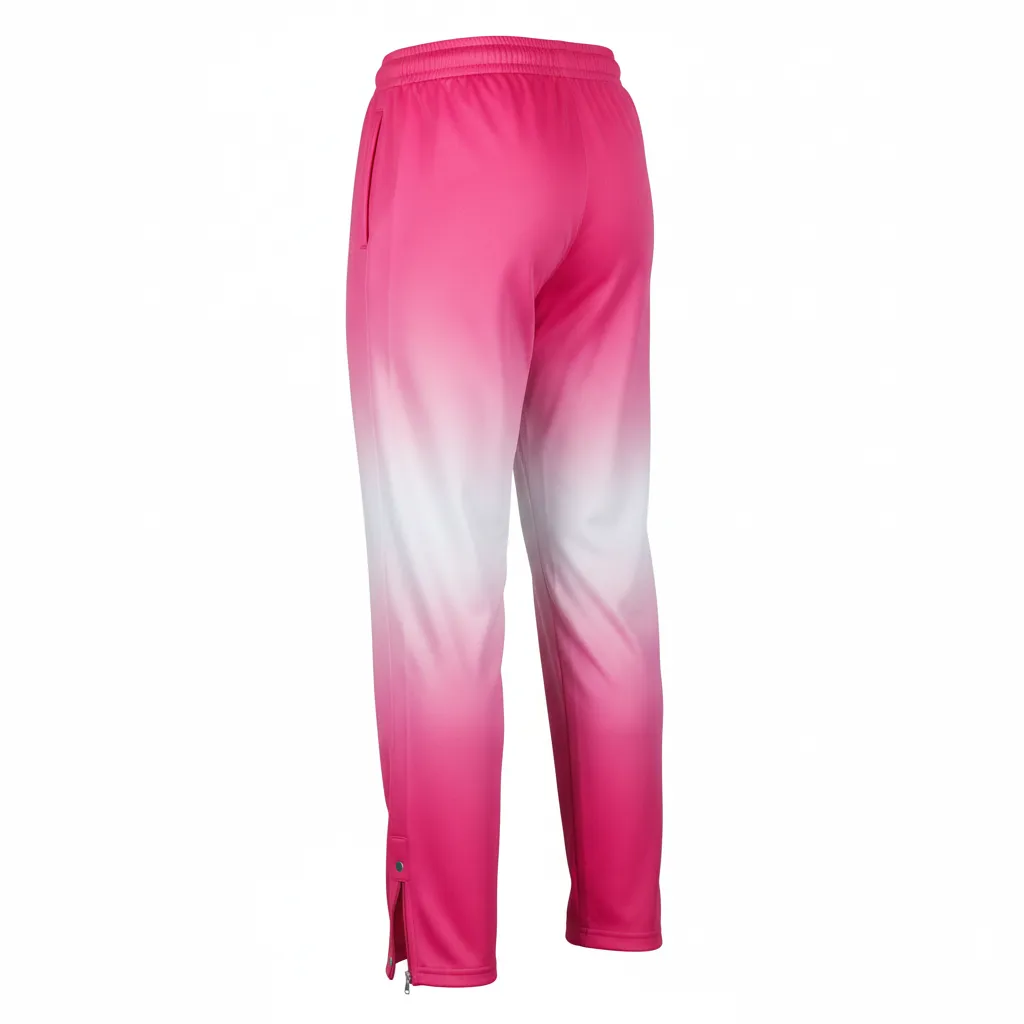Custom Volleyball Sweat Pants - Back View - KINEXA