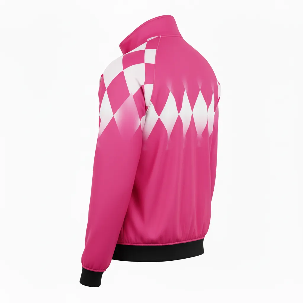 Custom Volleyball Warmup Jackets - Back View - KINEXA
