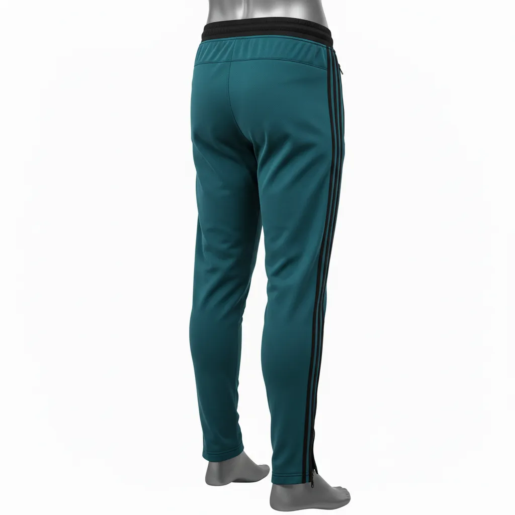 Custom Wrestling Full Length Warmup Pants - Back View - KINEXA