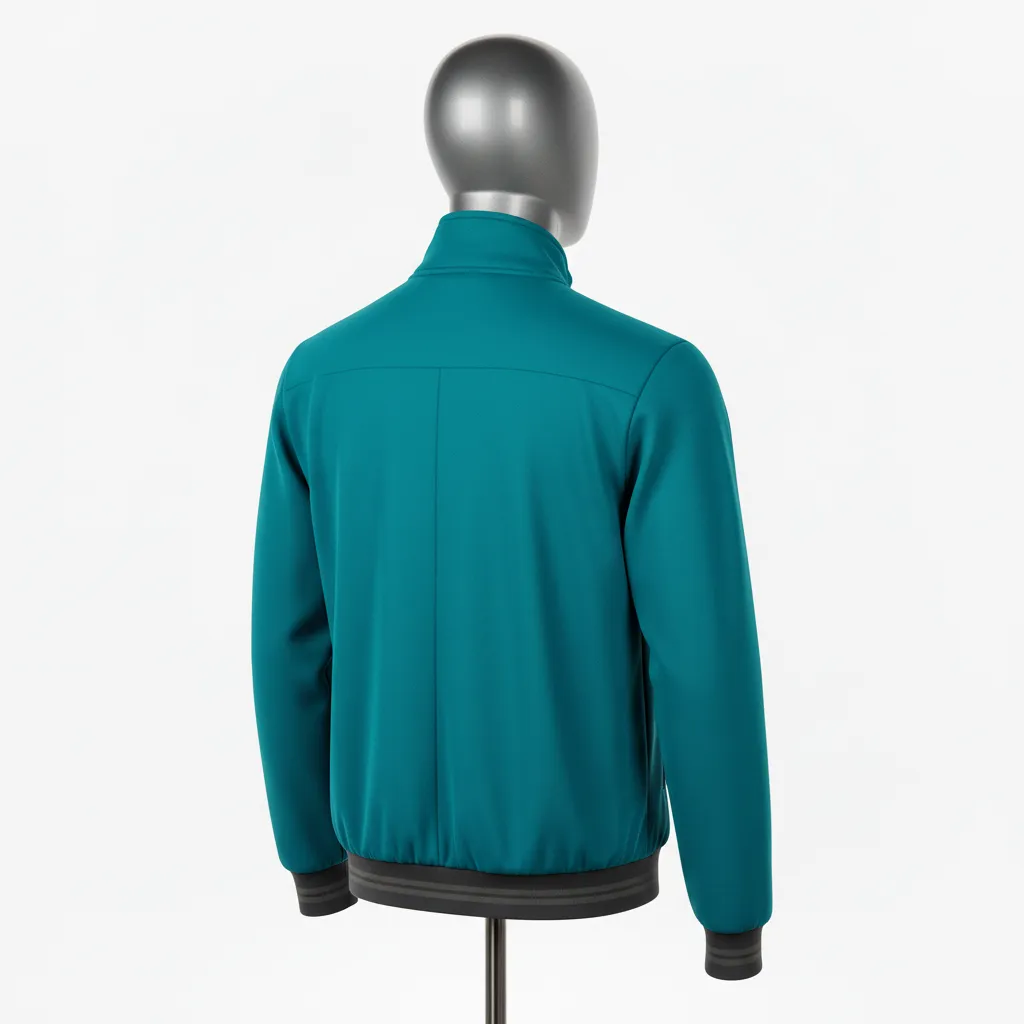 Custom Wrestling Lightweight Track Jackets - Back View - KINEXA