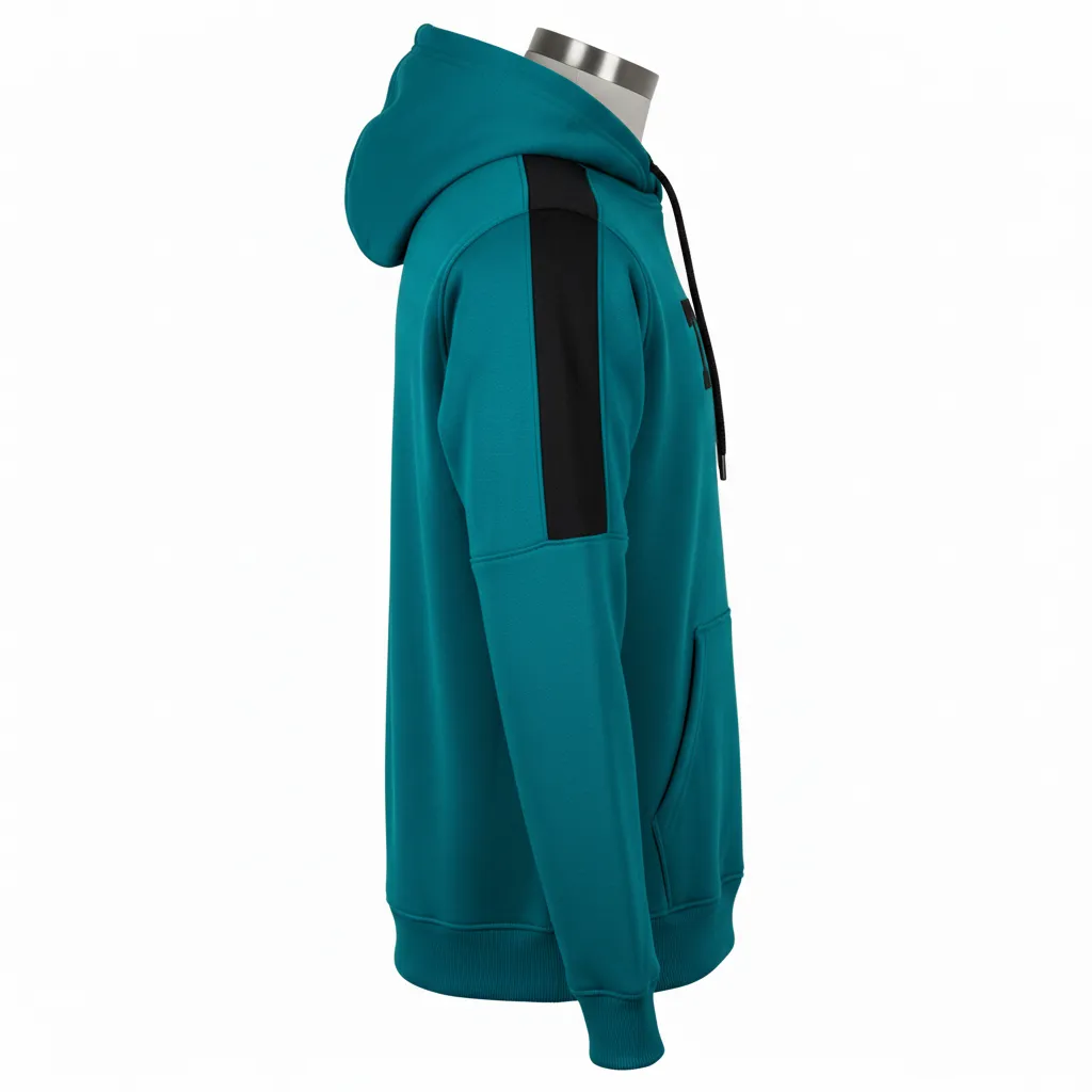 Custom Wrestling Pullover Hoodies - Side View - KINEXA