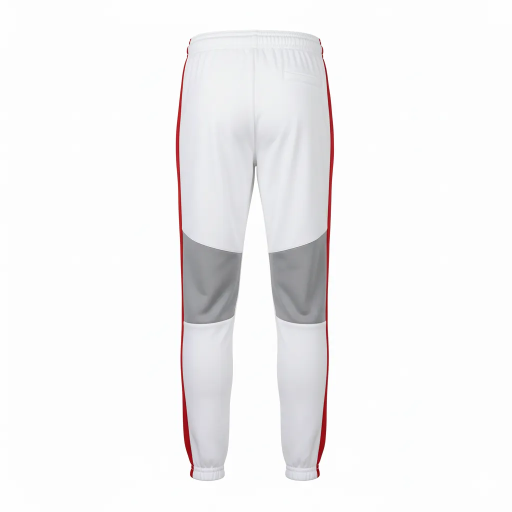 Custom Baseball Jogger Pants - Back View - KINEXA