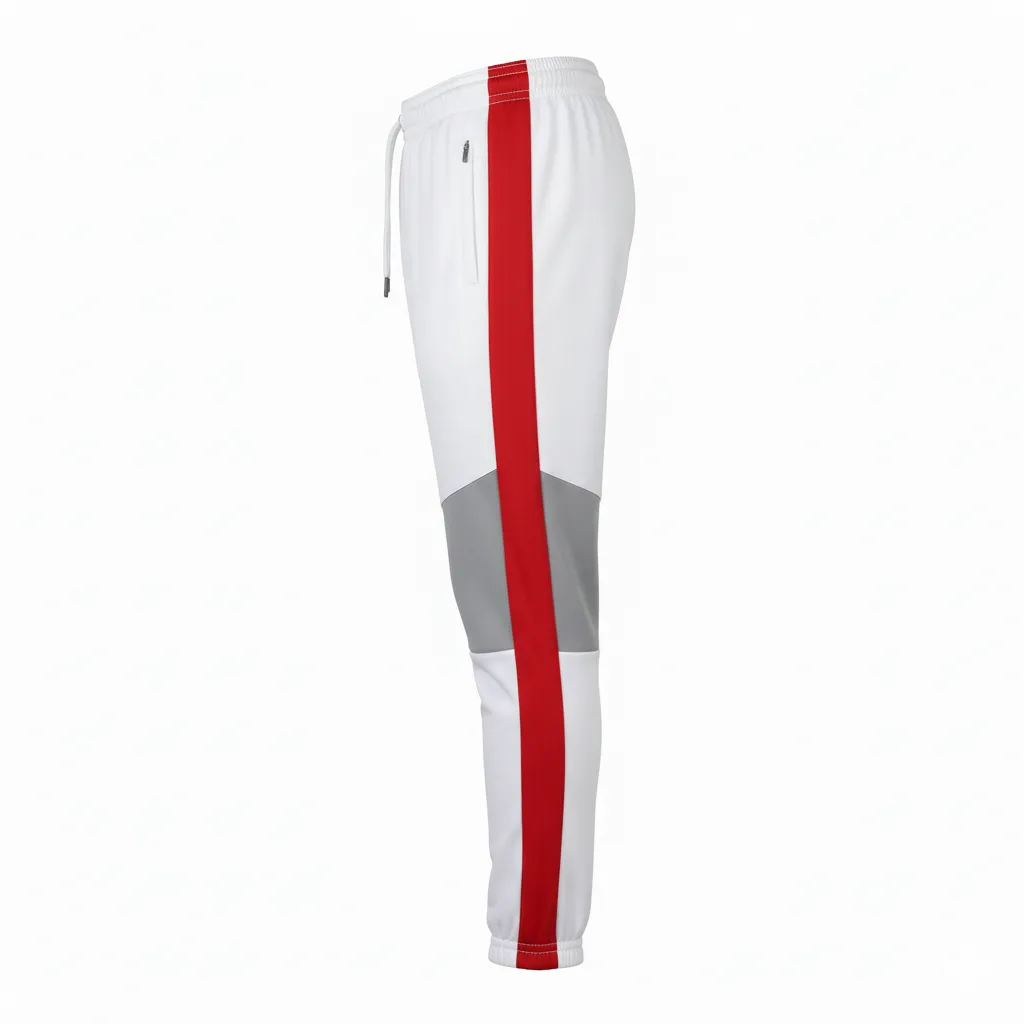 Custom Baseball Jogger Pants - Side View - KINEXA