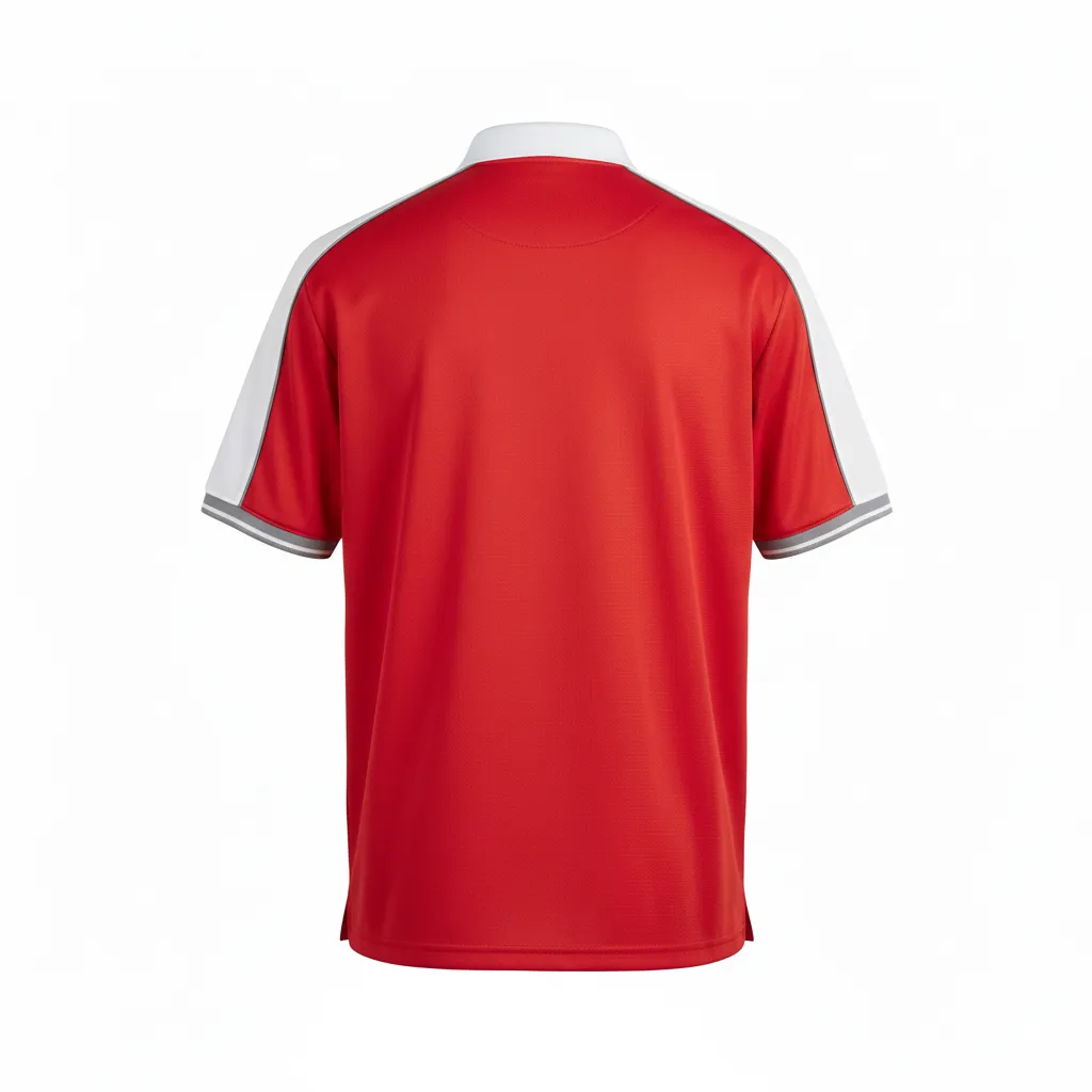 Custom Performance Baseball Polo - Back View - KINEXA
