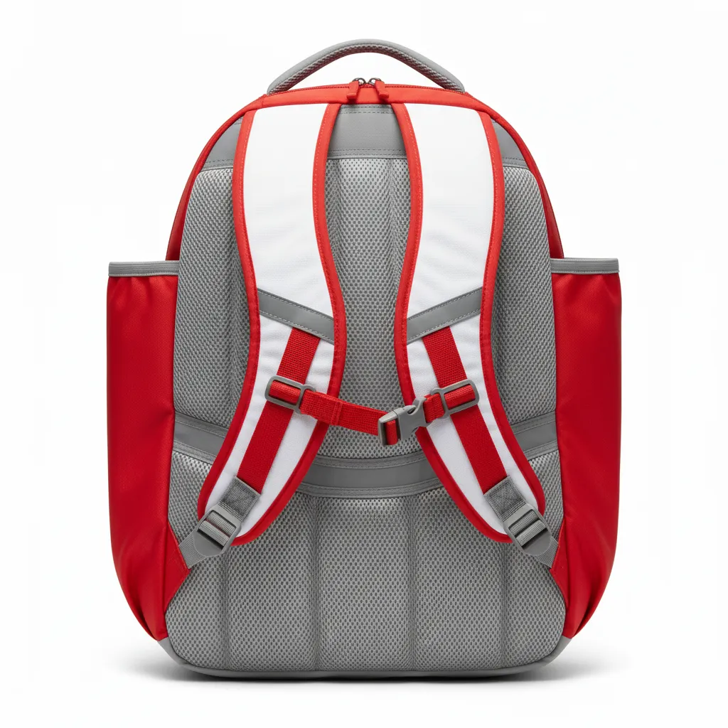 Custom Baseball Team Backpack - Back View - KINEXA