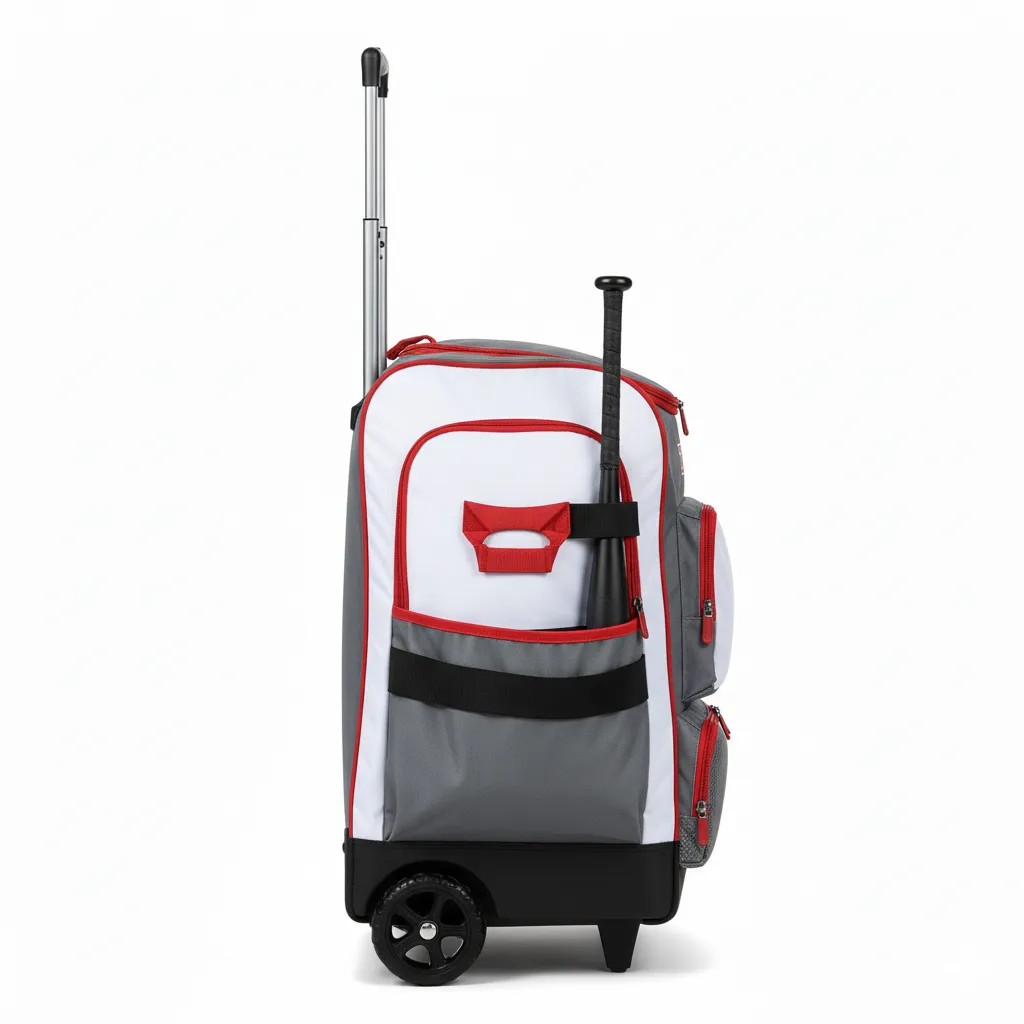Custom Traditional Baseball Bag - Side View - KINEXA