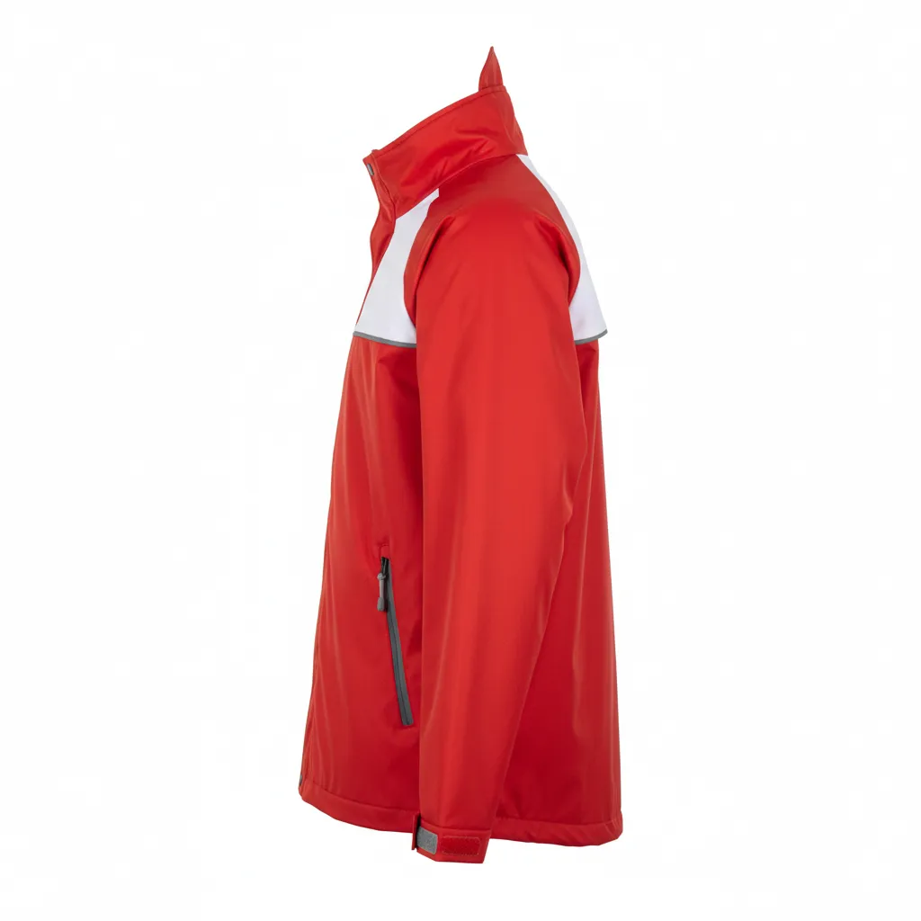 Custom Rugby Rain Jacket - Side View - KINEXA