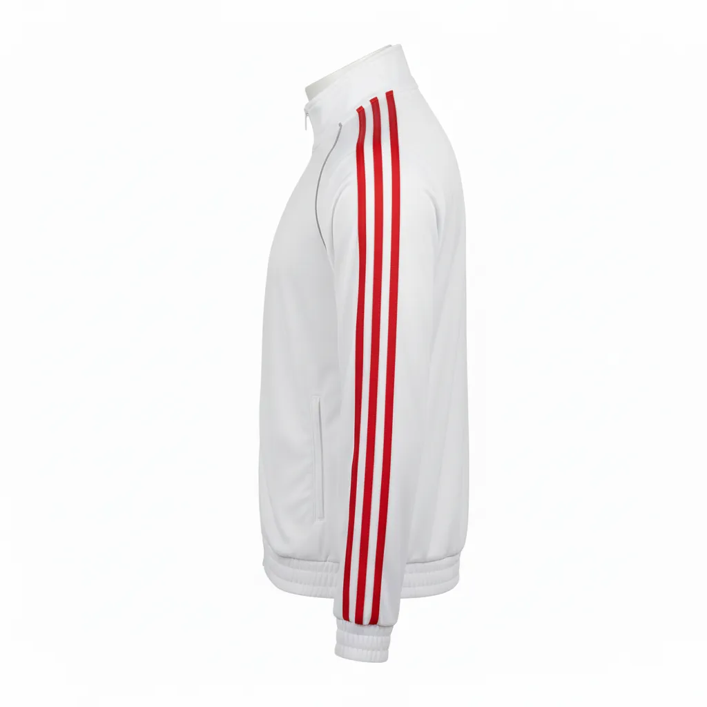 Custom Soccer Track Jackets - Side Profile View