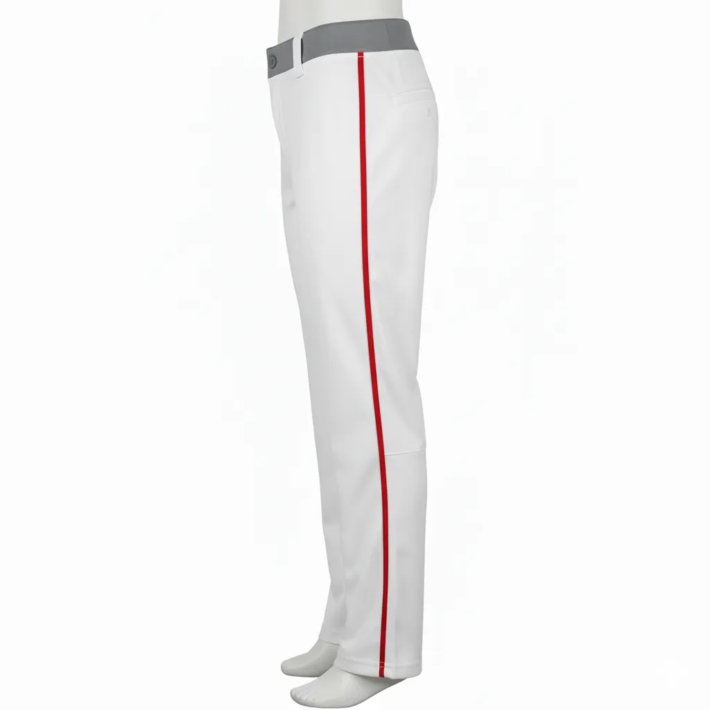 Custom Softball Full-Length Pants - Side View - KINEXA